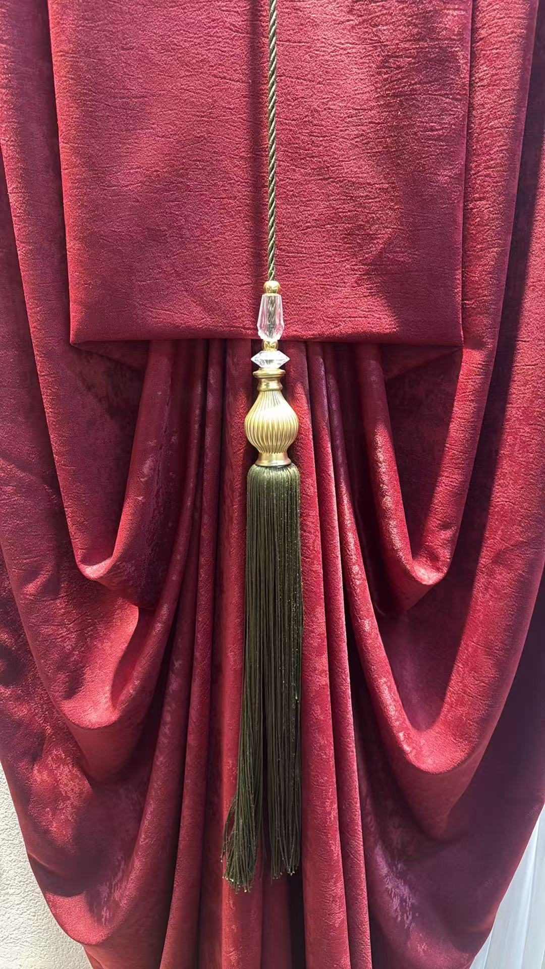 Crystal Tassel Tieback